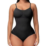 Super Sale V Neck Spaghetti Strap Bodysuit Compression Body Suits