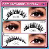 Cat Eye Lashes Faux Mink Eyelashes Natural Long Winged