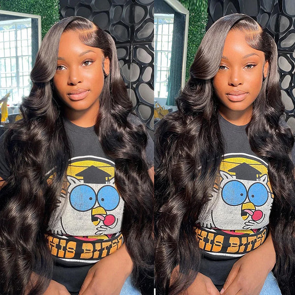 40 Inch 13X4 13X6 HD Body Wave Lace Front Wig 100% Human Hair