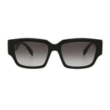 ALEXANDER MCQUEEN Black Grey Sunglasses